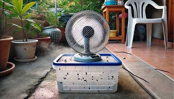 Mosquito Fan-Trap